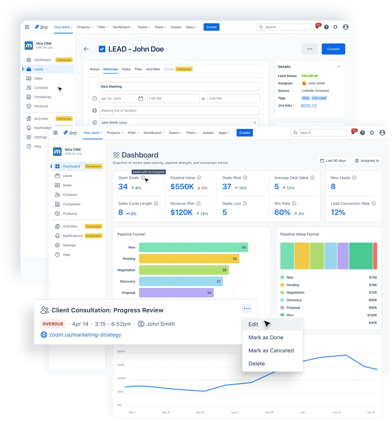 Why Teams Upgrade From Jira Templates to Mria CRM