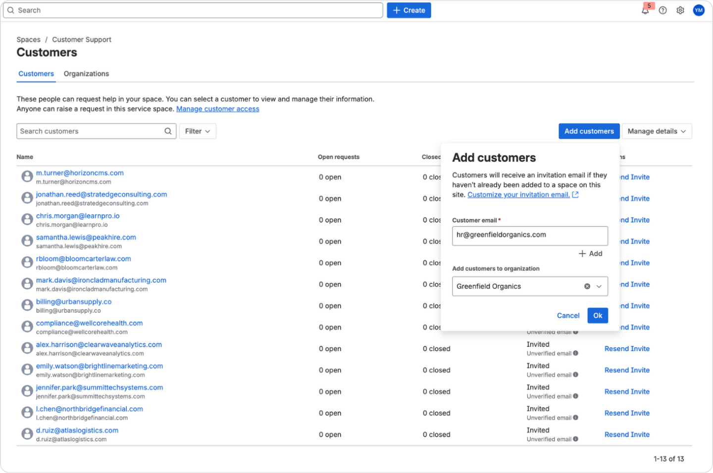 Customer and Organization Concepts in Jira Service Tools