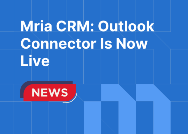 Mria CRM: Outlook Connector Is Now Available on the Atlassian Marketplace